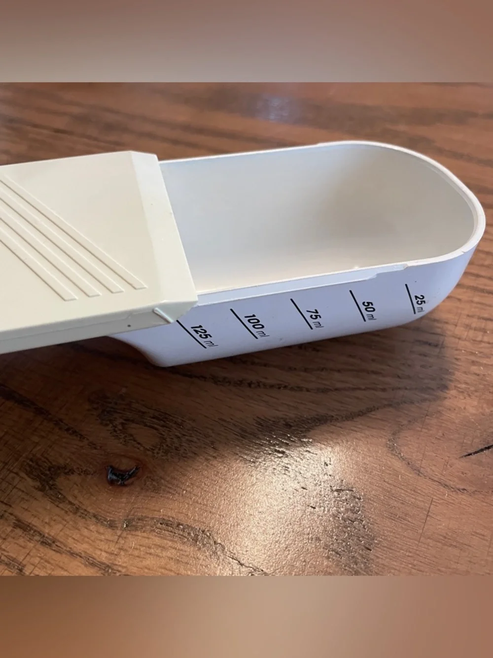 Vintage Pampered Chef Dry Measuring Cup Slider Adjustable 1/2 Cup